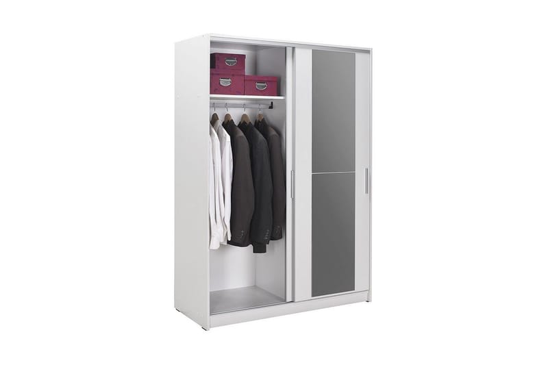 Garderobe Jovel Hvid - Hvid - Opbevaring - Tøjopbevaring - Garderobeskabe