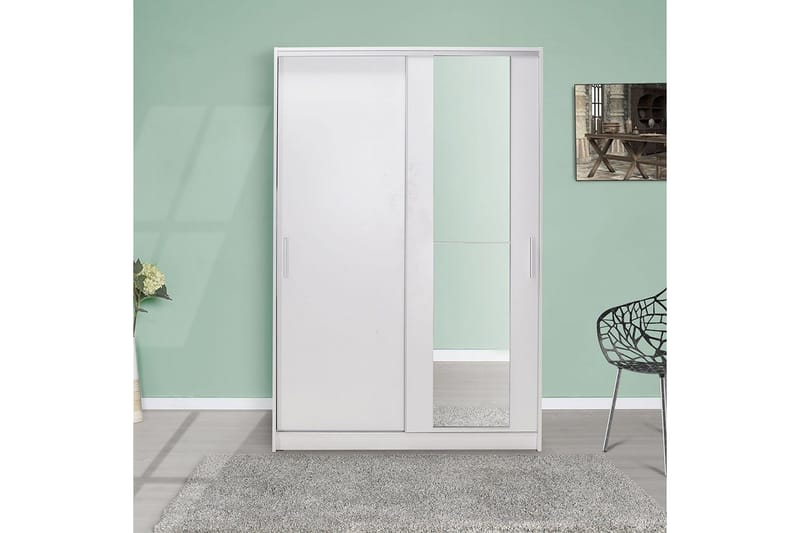 Garderobe Jovel Hvid - Hvid - Opbevaring - Tøjopbevaring - Garderobeskabe