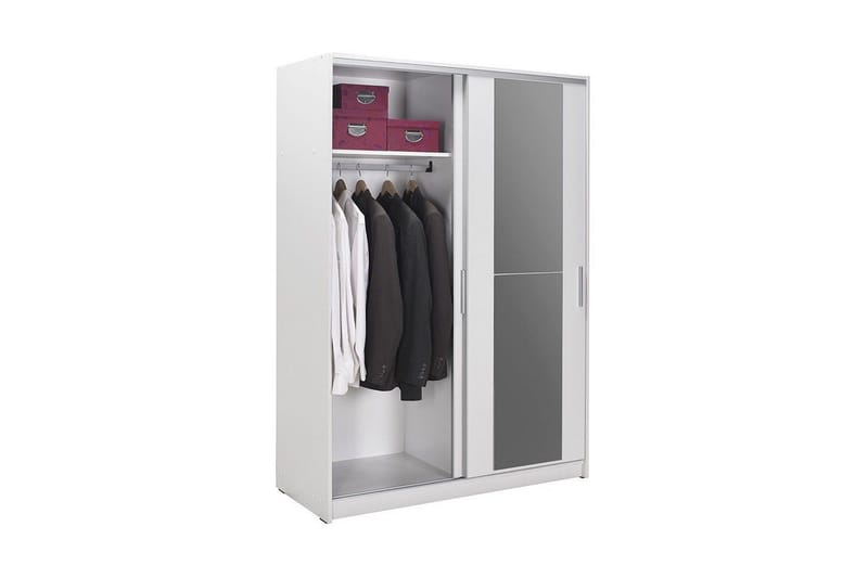 Garderobe Jovel Hvid - Hvid - Opbevaring - Tøjopbevaring - Garderobeskabe