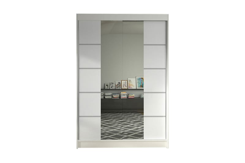 Garderobe Lino - Hvid - Opbevaring - Tøjopbevaring - Garderobeskabe