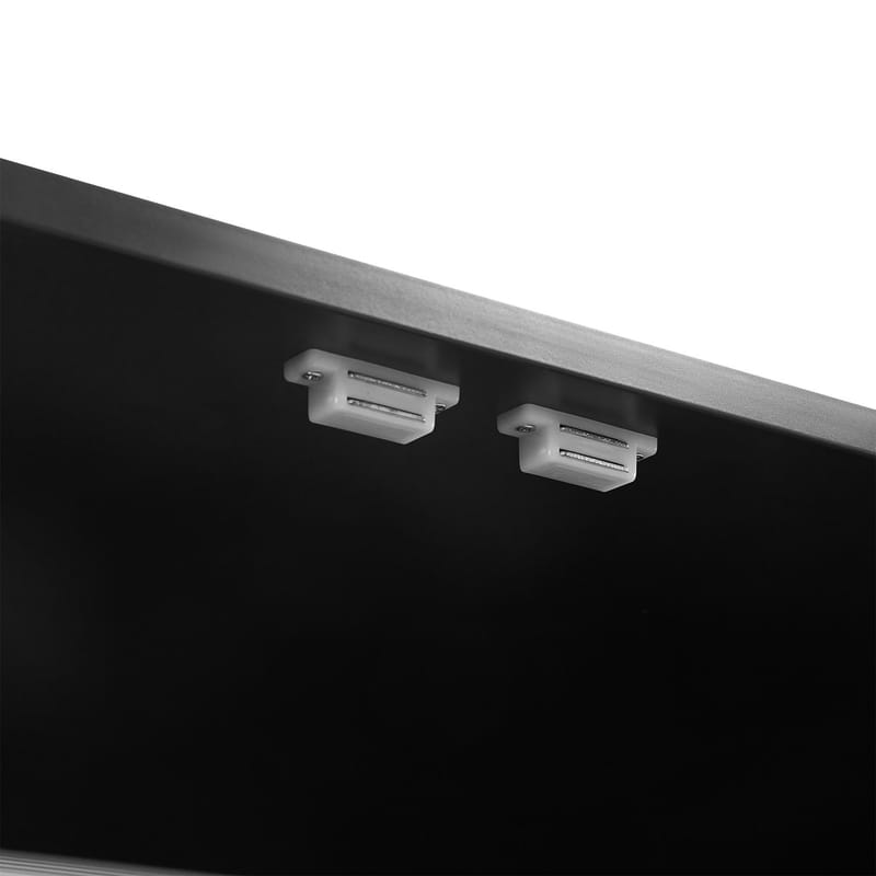 Garderobe Morvi 100x56x175 cm - Sort - Opbevaring - Tøjopbevaring - Garderobeskabe - Garderobeskab & klædeskab