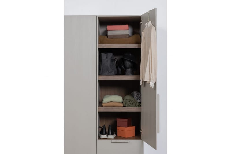 Garderobe Rens 1 Dør - 1 Dør - Opbevaring - Tøjopbevaring - Garderobeskabe - Garderobeskab & klædeskab