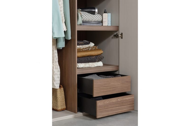 Garderobe Rens 2 Døre - 2 Døre - Opbevaring - Tøjopbevaring - Garderobeskabe - Garderobeskab & klædeskab