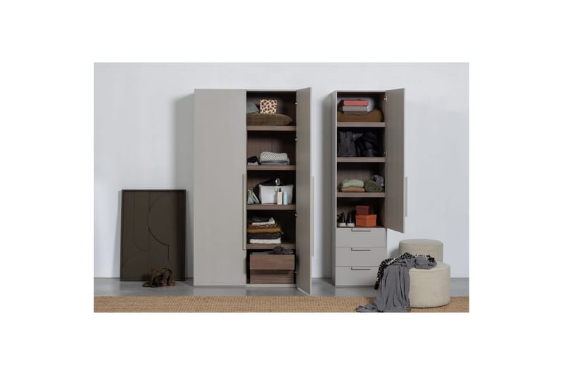 Garderobe Rens 2 Døre - 2 Døre - Opbevaring - Tøjopbevaring - Garderobeskabe - Garderobeskab & klædeskab