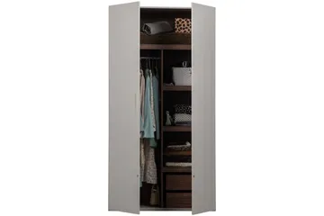 Garderobe Rens 2 Døre - 2 Døre - Opbevaring - Tøjopbevaring - Garderobeskabe - Garderobeskab & klædeskab