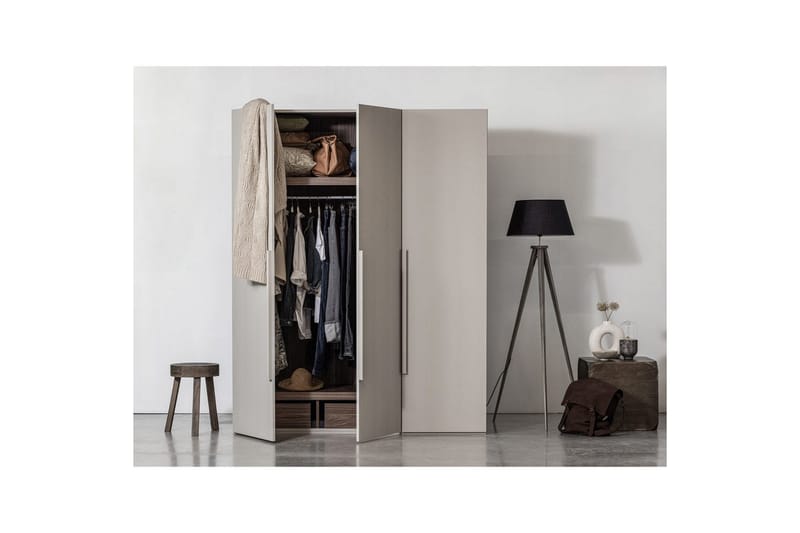 Garderobe Rens 3 døre - 3 døre - Opbevaring - Tøjopbevaring - Garderobeskabe - Garderobeskab & klædeskab