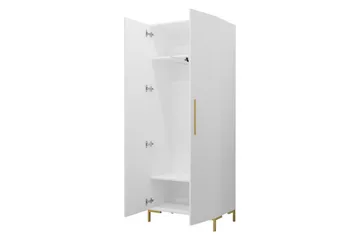Garderobe - Sort/Guld - Opbevaring - Tøjopbevaring - Garderobeskabe