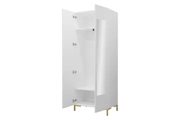 Garderobe - Sort/Guld - Opbevaring - Tøjopbevaring - Garderobeskabe