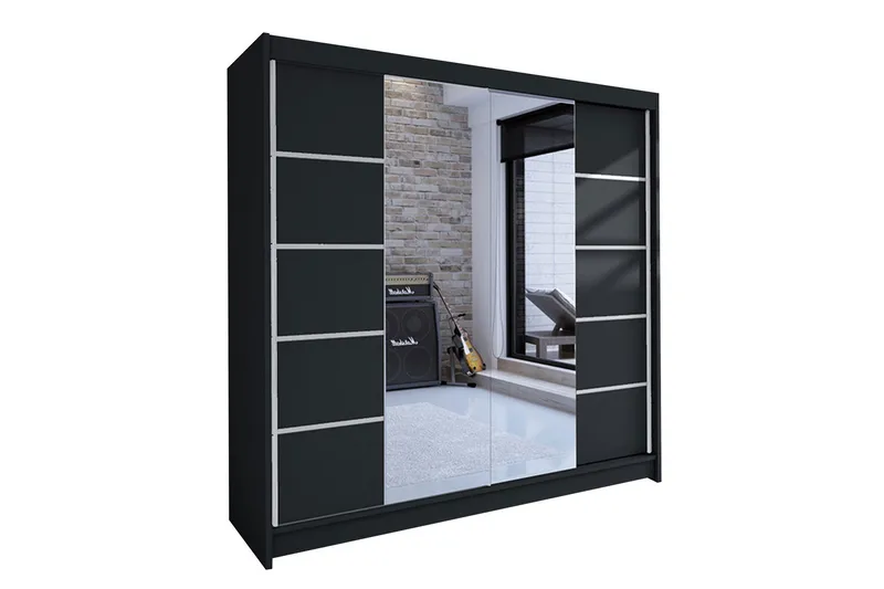 Garderobe Talin, Sort