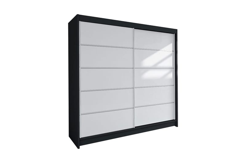 Garderobe Talin, Sort/Hvid