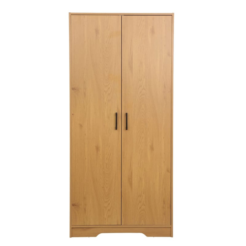 Garderobe Ulvmar 83x54x180 cm - Ask - Opbevaring - Tøjopbevaring - Garderobeskabe - Garderobeskab & klædeskab