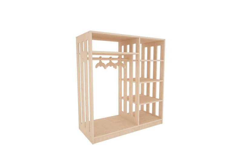 Garderobe Vintor Birketræ - Natur - Opbevaring - Tøjopbevaring - Garderobeskabe