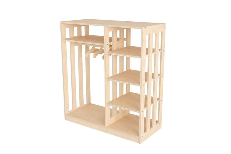 Garderobe Vintor Birketræ - Natur - Opbevaring - Tøjopbevaring - Garderobeskabe