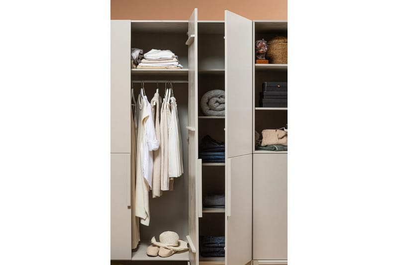 Garderobe Pure 3 døre - 3 døre - Opbevaring - Tøjopbevaring - Garderobeskabe - Garderobeskab & klædeskab