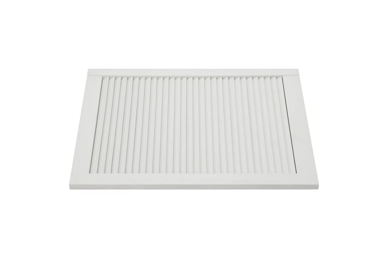 lamellåger 4 stk. 61,5x49,4 cm massivt fyrretræ hvid - Hvid - Opbevaring - Tøjopbevaring - Garderobeskabe - Garderobedør - Gavlplade garderobe