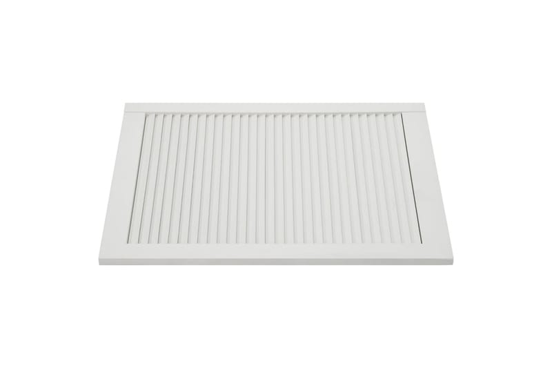 lamellåger 4 stk. 69x49,4 cm massivt fyrretræ hvid - Hvid - Opbevaring - Tøjopbevaring - Garderobeskabe - Garderobedør - Gavlplade garderobe