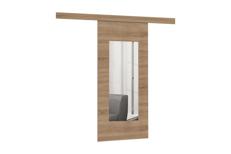 Malibu dør 204x86x5 cm - Skydedør garderobe