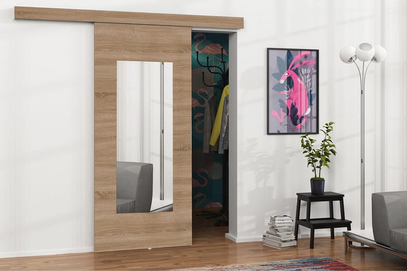 Malibu dør 204x86x5 cm - Opbevaring - Tøjopbevaring - Garderobeskabe - Garderobedør - Skydedør garderobe