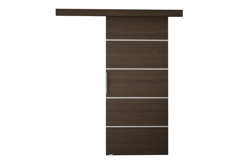 Nemanja Skydedør 86x205 cm - Brun - Opbevaring - Tøjopbevaring - Garderobeskabe - Garderobedør - Skydedør garderobe