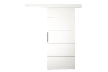 Nemanja Skydedør 86x205 cm - Hvid - Opbevaring - Tøjopbevaring - Garderobeskabe - Garderobedør - Skydedør garderobe