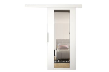 Nemanja Skydedør 86x205 cm - Hvid - Opbevaring - Tøjopbevaring - Garderobeskabe - Garderobedør - Skydedør garderobe