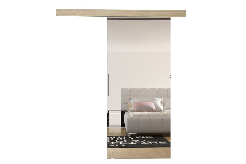 Skydedør ELVERUM - Eg - Opbevaring - Tøjopbevaring - Garderobeskabe - Garderobedør - Skydedør garderobe