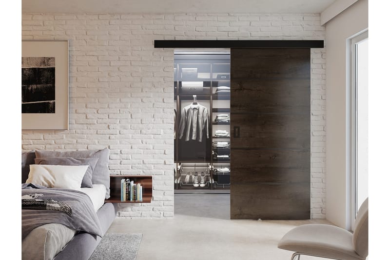 Werdi Plus Skydedør 204 cm - Skydedør garderobe