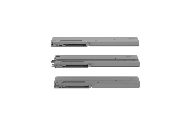 Taki Skydedøre Garderobe 28 cm - Sølv - Opbevaring - Tøjopbevaring - Garderobeskabe - Garderobedør - Skydedør garderobe