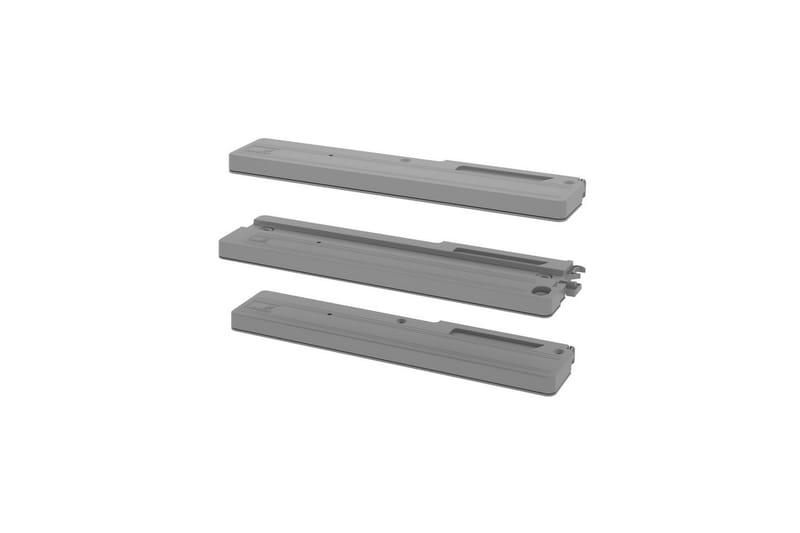 Taki Skydedøre Garderobe 28 cm - Sølv - Opbevaring - Tøjopbevaring - Garderobeskabe - Garderobedør - Skydedør garderobe