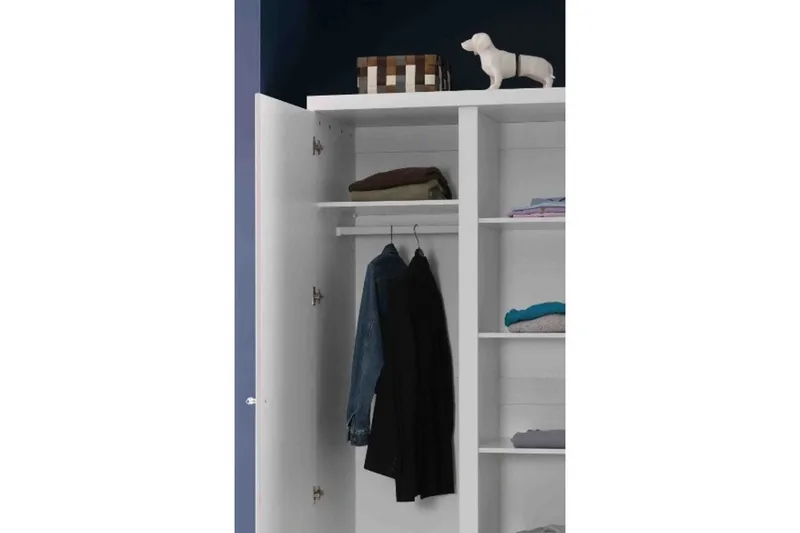 Ekstra bøjlestang til 2-dørs garderobeskab Lara, undefined