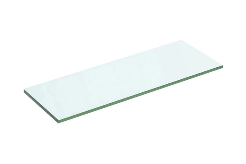 Glashyldepanel Gennemsigtig 50X12 Cm - gennemsigtig - Hylder til garderobe - Hylder & hyldeknægte