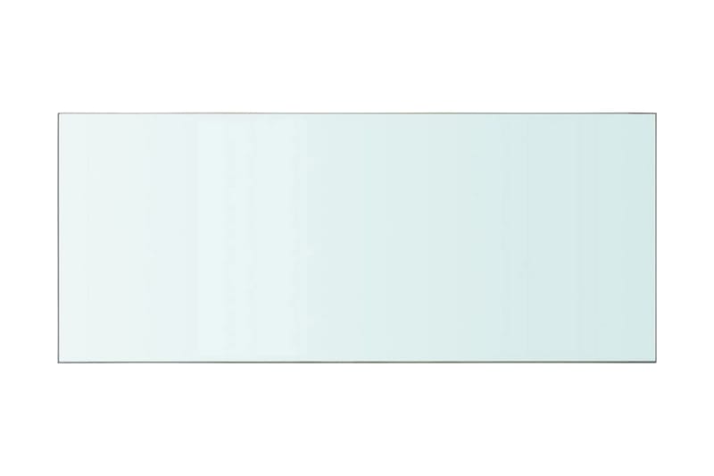 Glashyldepanel Gennemsigtig 70X30 Cm - gennemsigtig - Hylder til garderobe - Hylder & hyldeknægte