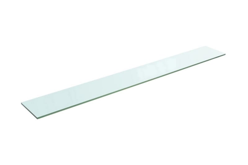 Hylde Glaspanel Gennemsigtig 110X15 Cm - gennemsigtig - Hylder til garderobe - Hylder & hyldeknægte