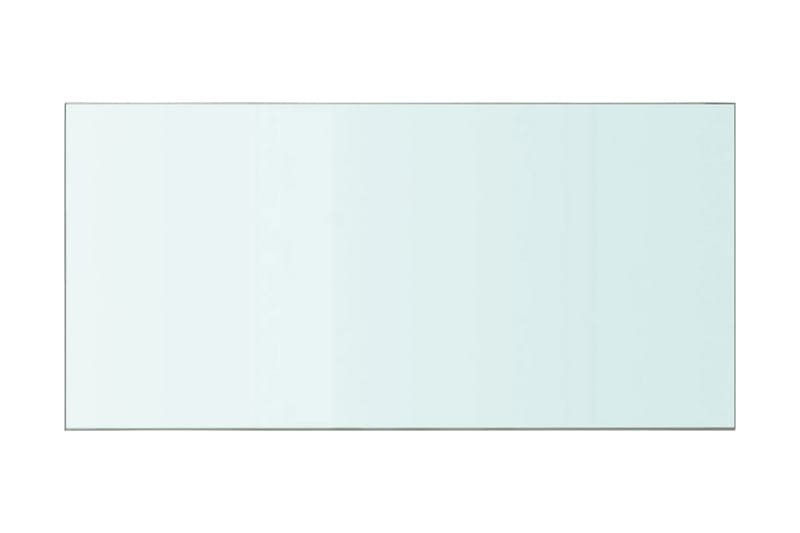 Hylde Glaspanel Gennemsigtig 60X30 Cm - gennemsigtig - Opbevaring - Tøjopbevaring - Garderobeskabe - Garderobeindretning - Hylder til garderobe