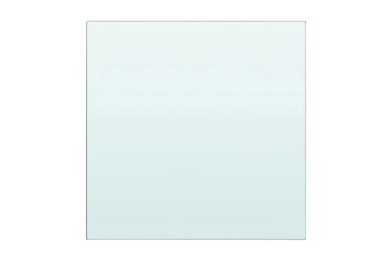 Hylde Glaspanel Klar 20X20 Cm - gennemsigtig - Hylder til garderobe - Hylder & hyldeknægte