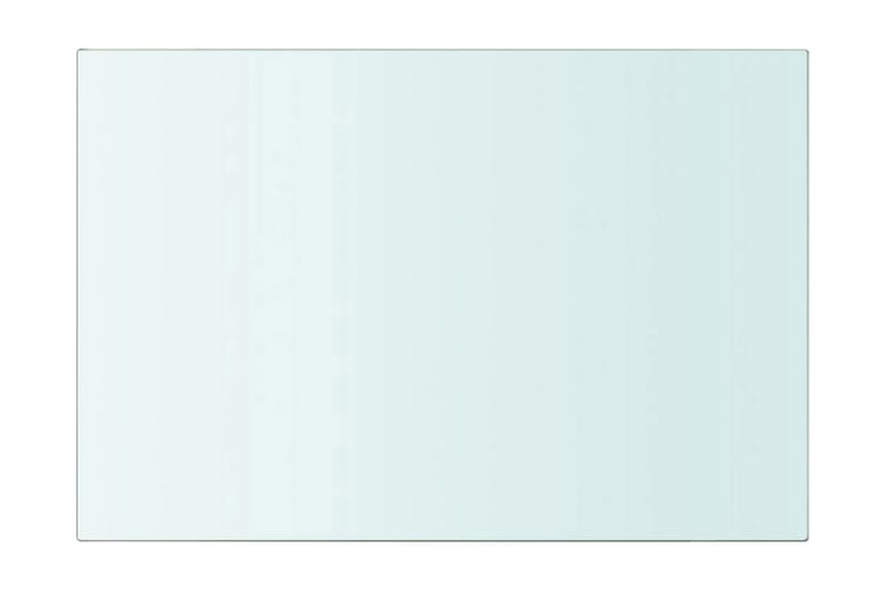 Hylde Glaspanel Klar 20X30 Cm - gennemsigtig - Hylder til garderobe - Hylder & hyldeknægte
