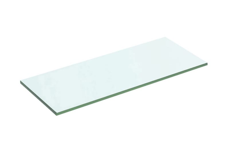 Hylde Glaspanel Klar 50X15 Cm - gennemsigtig - Hylder til garderobe - Hylder & hyldeknægte