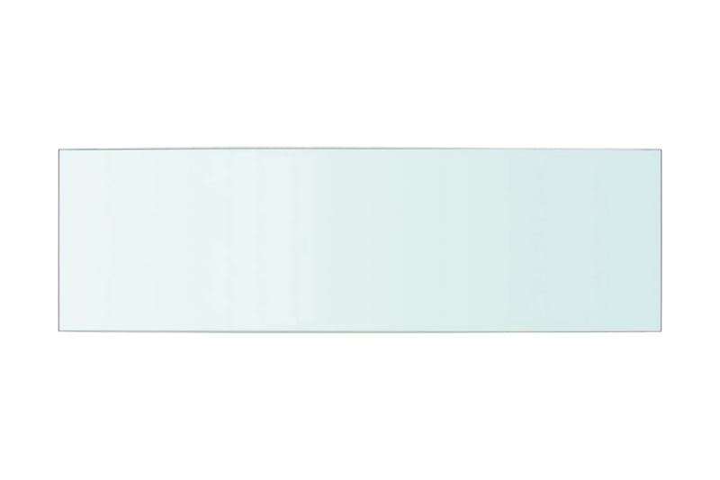 Hylde Glaspanel Klar 50X15 Cm - gennemsigtig - Hylder til garderobe - Hylder & hyldeknægte