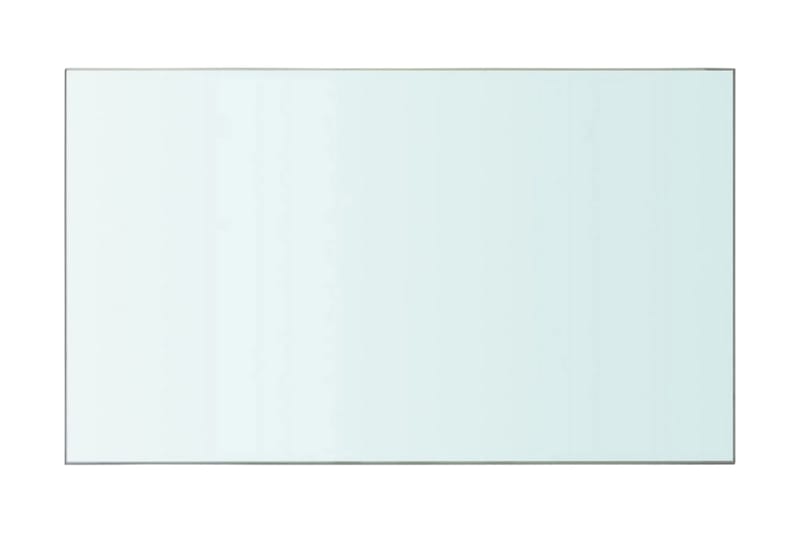 Hylde Glaspanel Klar 50X30 Cm - gennemsigtig - Hylder til garderobe - Hylder & hyldeknægte
