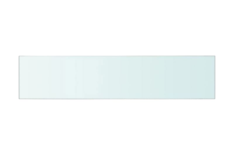 Hylde Glaspanel Klar 60X12 Cm - gennemsigtig - Opbevaring - Tøjopbevaring - Garderobeskabe - Garderobeindretning - Hylder til garderobe