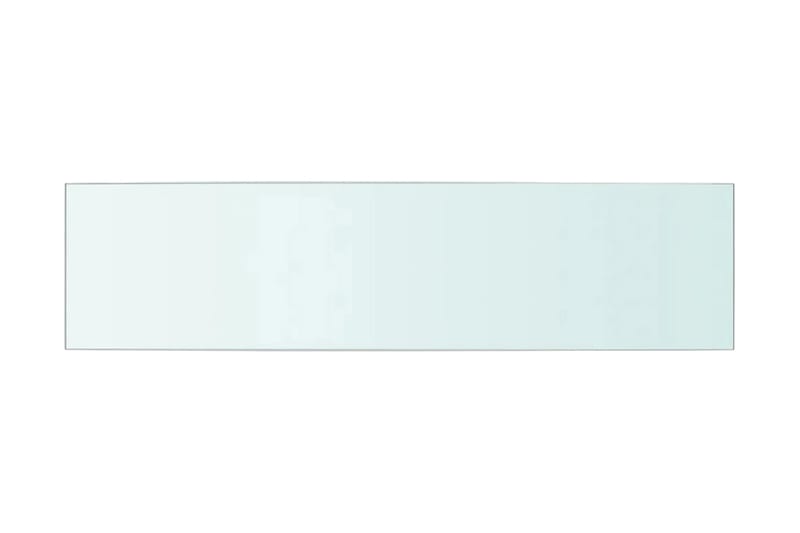 Hylde Glaspanel Klar 60X15 Cm - gennemsigtig - Opbevaring - Tøjopbevaring - Garderobeskabe - Garderobeindretning - Hylder til garderobe