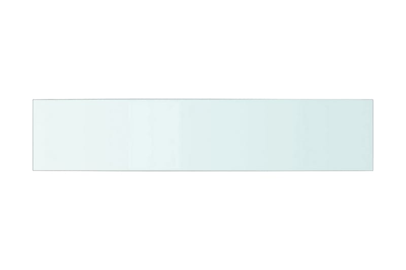 Hylde Glaspanel Klar 70X15 Cm - gennemsigtig - Hylder til garderobe - Hylder & hyldeknægte