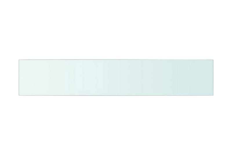 Hylde Glaspanel Klar 80X15 Cm - gennemsigtig - Opbevaring - Tøjopbevaring - Garderobeskabe - Garderobeindretning - Hylder til garderobe