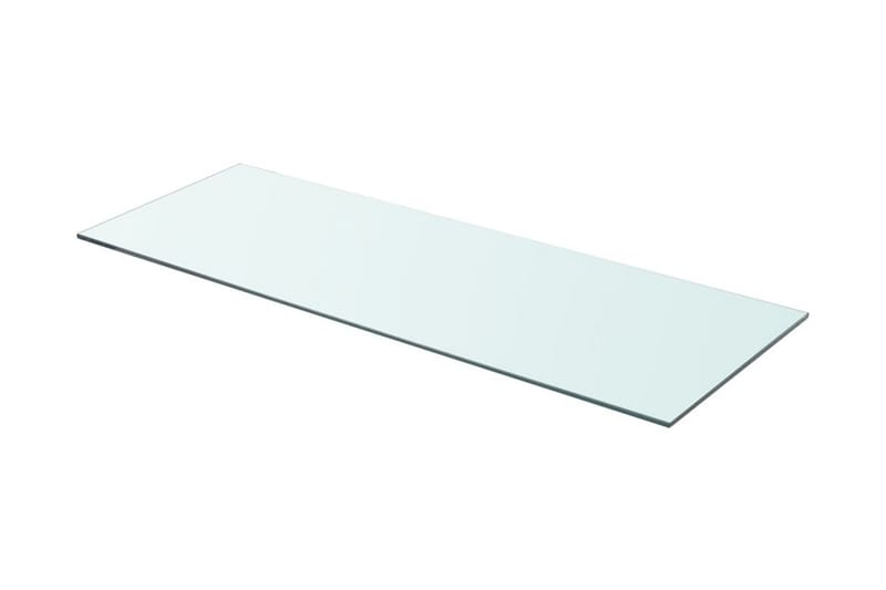 hylder 2 stk. glaspanel 80 x 30 cm klar - gennemsigtig - Opbevaring - Tøjopbevaring - Garderobeskabe - Garderobeindretning - Hylder til garderobe