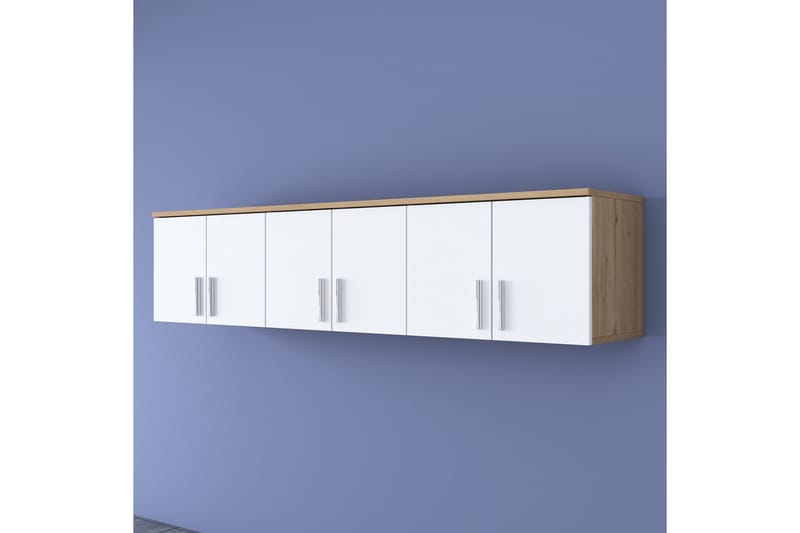 Lukkha Entrémøbel, Valnød finér/Hvid