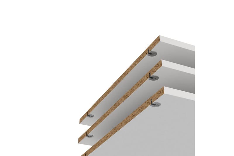 Vanish Hyldeknægt 71x55 cm - Hvid - Opbevaring - Tøjopbevaring - Garderobeskabe - Garderobeindretning - Hyldeknægte til garderobe