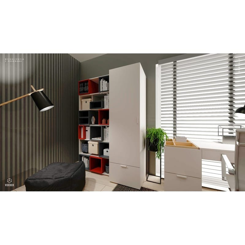 Garderobeskab 4 You Fresh 1 dør - Sandbeige - Opbevaring - Tøjopbevaring - Garderobeskabe - Garderobeskab & klædeskab