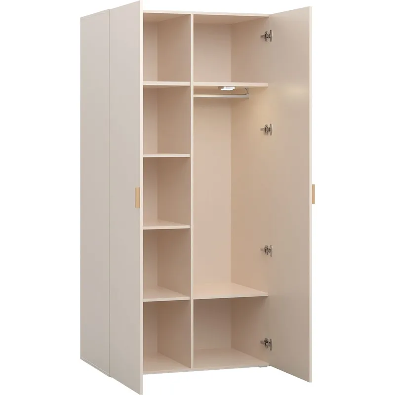 Garderobeskab 4 You Fresh 2 døre - Eg - Opbevaring - Tøjopbevaring - Garderobeskabe - Garderobeskab & klædeskab