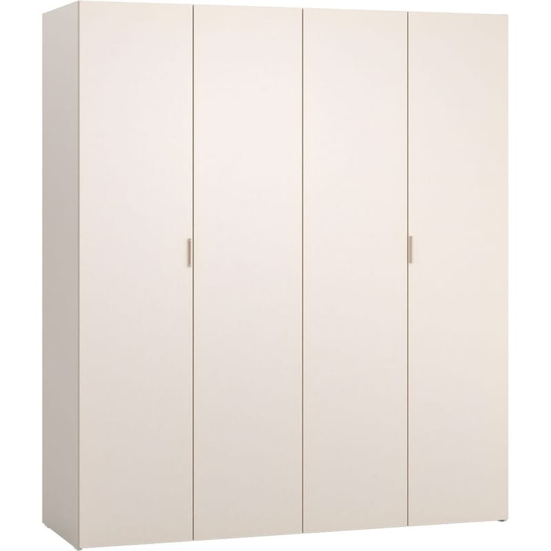 Garderobeskab 4 You Fresh 4 døre, Sandbeige, 206 cm