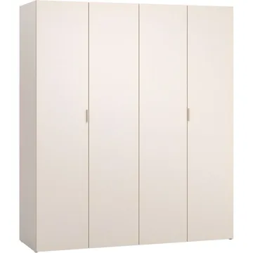 Garderobeskab 4 You Fresh 4 døre - Sandbeige, 206 cm - Opbevaring - Tøjopbevaring - Garderobeskabe - Garderobeskab & klædeskab